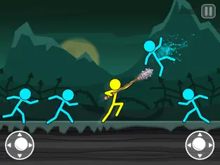 Bildschirmfoto 1 Stick Ninja: Stickman Fighting iphone