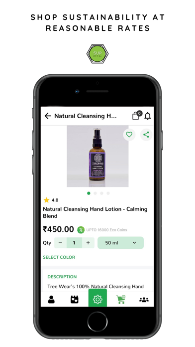 SUP - Eco App Screenshot