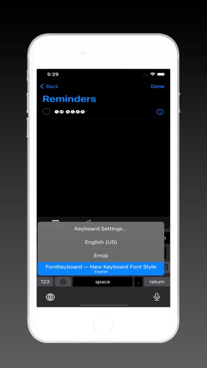 New Keyboard Font Style screenshot-3