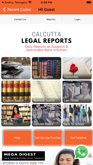 Screenshot #1 pour Calcutta Legal Reports