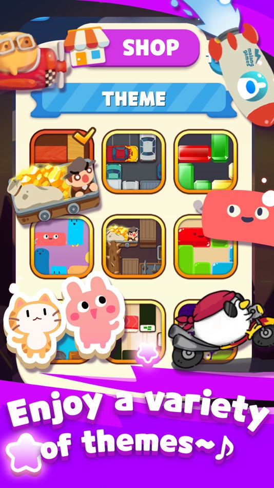#3. Unblock Party (iOS) 由: MalangGames Corp.