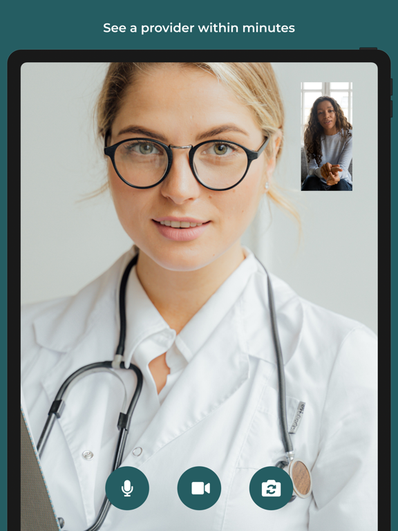 McLeod Telehealth iPad screenshot 3 - Medical app