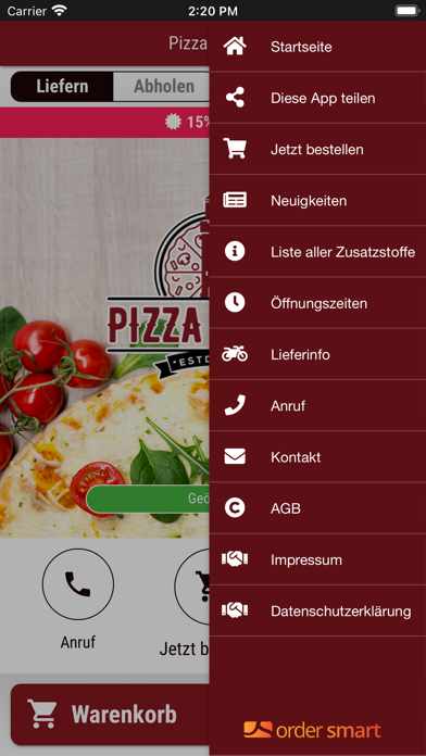Pizza Schad Screenshot