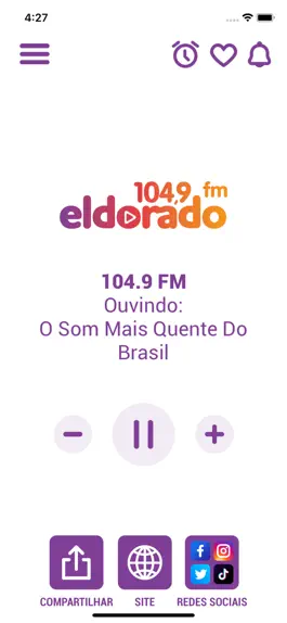 Game screenshot Rádio Eldorado - 104,9 FM mod apk