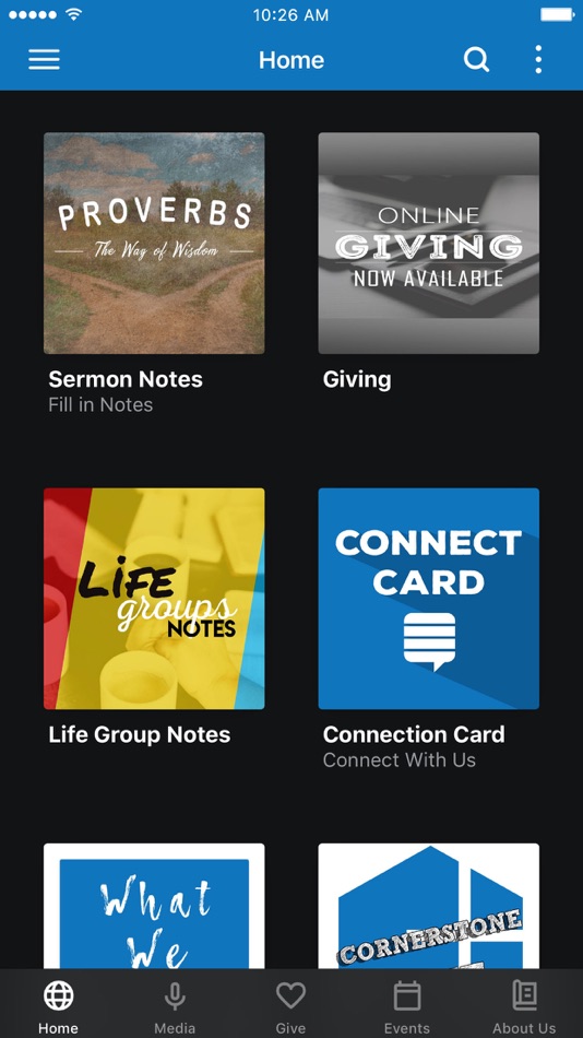 #1. Cornerstone MB (iOS) 由: Cornerstone Christian Fellowship MB