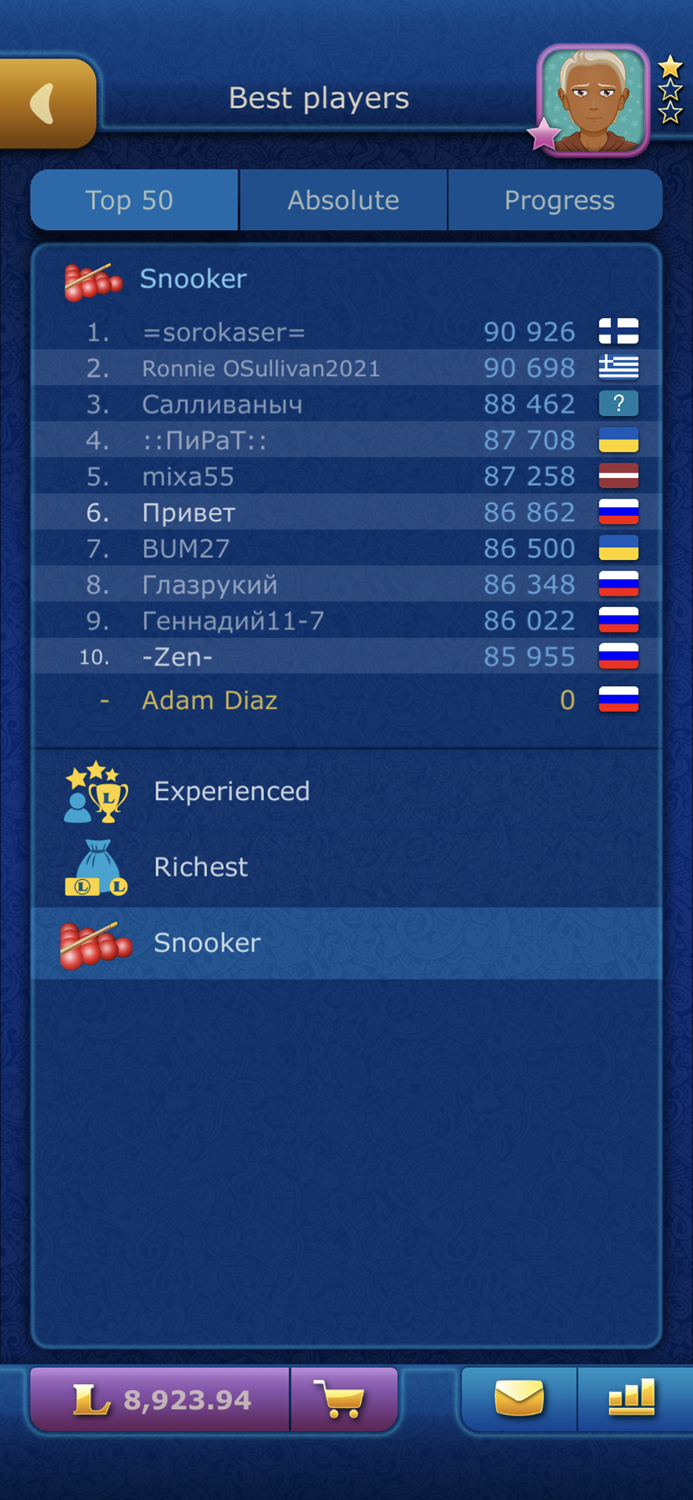 Online Snooker LiveGames