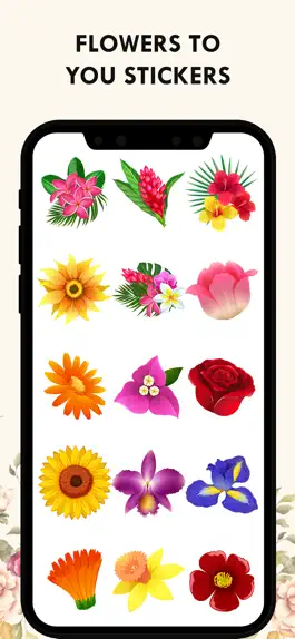 Game screenshot Flower Blossom Stickers! hack