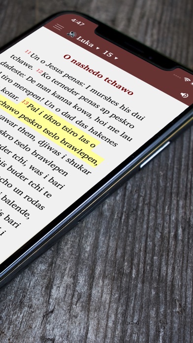 Bibel in Sinti-Romanes Screenshot