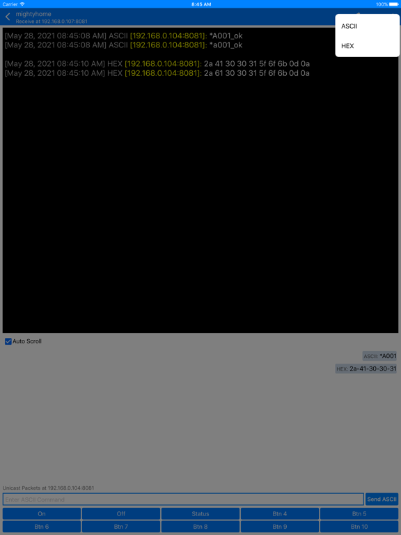 Screenshot #4 for UDP Terminal