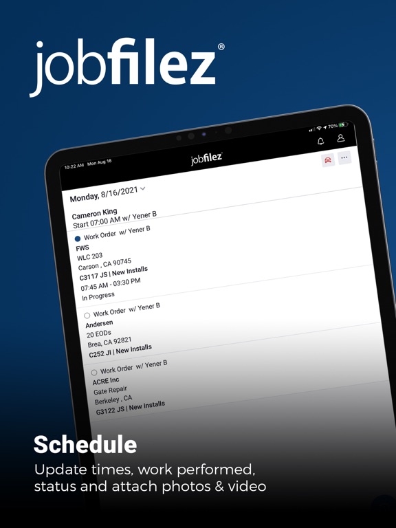 Screenshot #4 pour JobFilez
