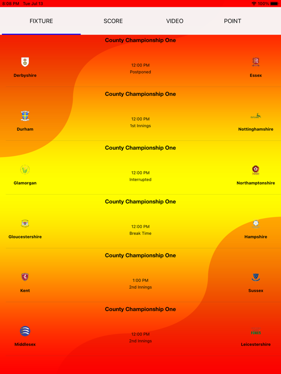 Screenshot #4 pour Cricket Live Matches
