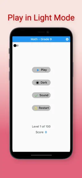 Game screenshot 9th Grade Math Challenge apk