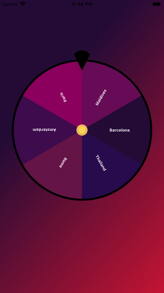 #1. SpinTheChosen (iOS) 由: Viktor Dobrev