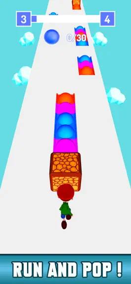 Game screenshot Pop It Rush -Antistress Runner mod apk