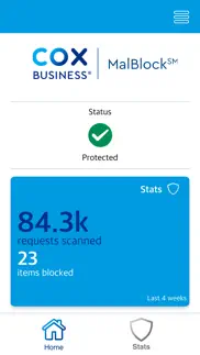 cox business malblock remote iphone screenshot 4