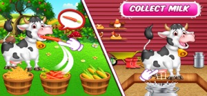 Milk the Farm Cow Factory Dash screenshot #1 for iPhone