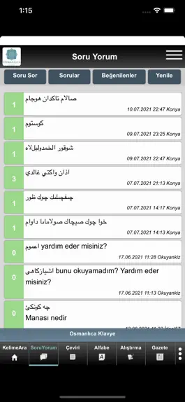 Game screenshot Osmanlıca Sözlük hack