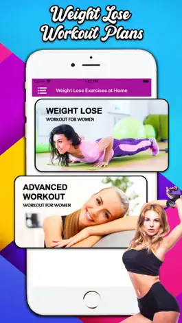 Game screenshot Weight Lose Exercises at Home apk