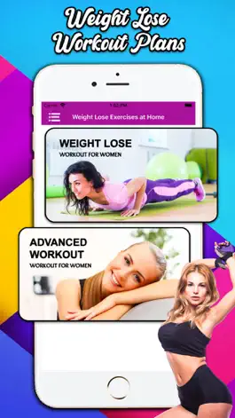 Game screenshot Weight Lose Exercises at Home apk