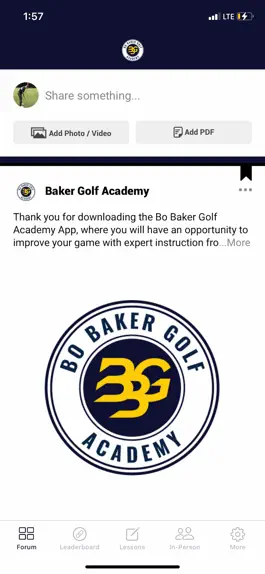 Game screenshot Baker Golf Academy mod apk