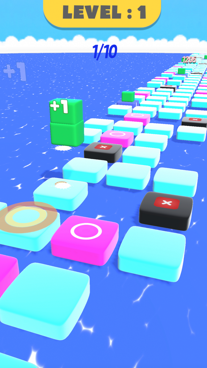 Cube Stack Run - Bridge Hop