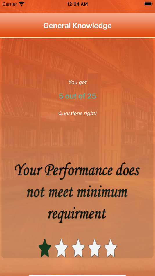 #5. Genius GK Quiz Application (iOS) By: Waheed Khan