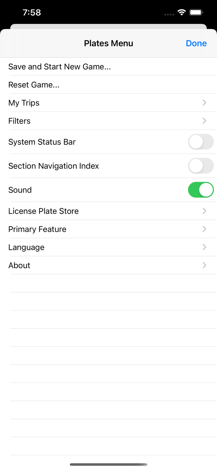 Plates - Family Travel Game