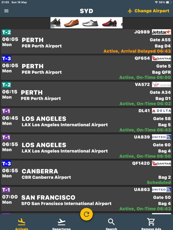 Screenshot #4 pour Birmingham Airport: Flights