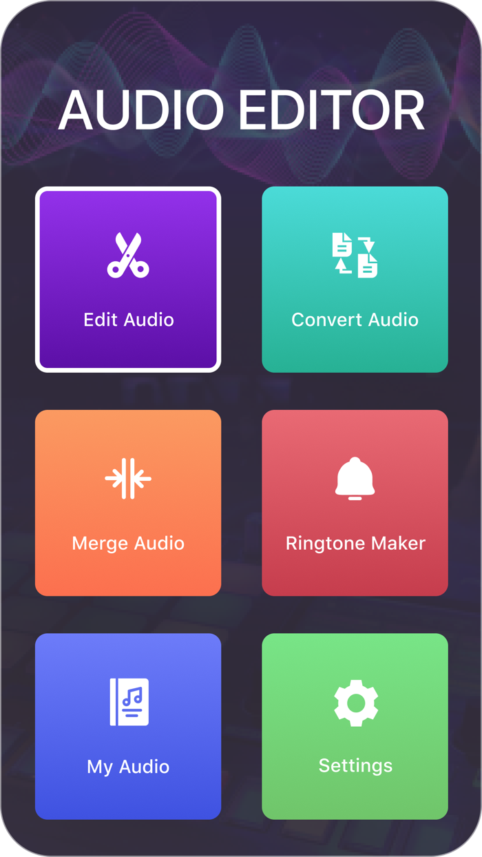 Audio editor - Mp3 cutter
