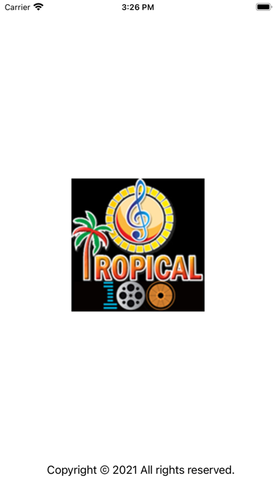 Tropical 100 Radio Screenshot