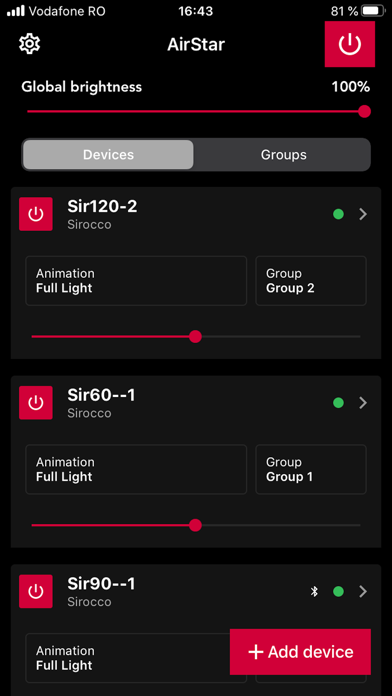 Airstar Light Screenshot