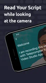 teleprompter for video studio iphone screenshot 1