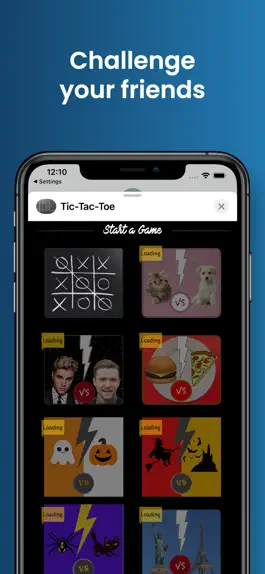 Game screenshot Tic Tac Toe game for iMessage! apk