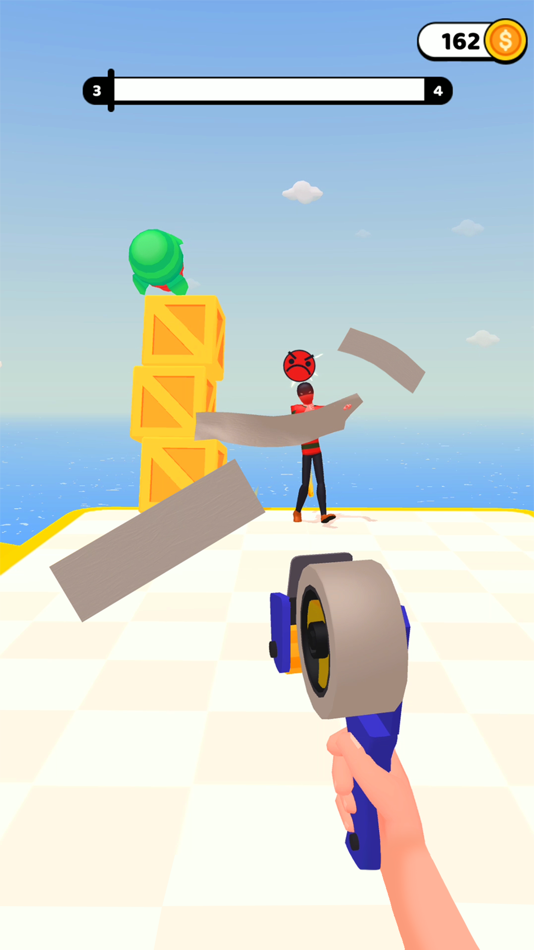 #1. Tape Thrower (iOS) 由: HOMA GAMES