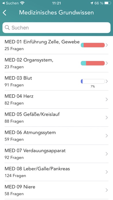 Pflege-Examen Screenshot
