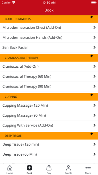 Zen Massage USA Screenshot