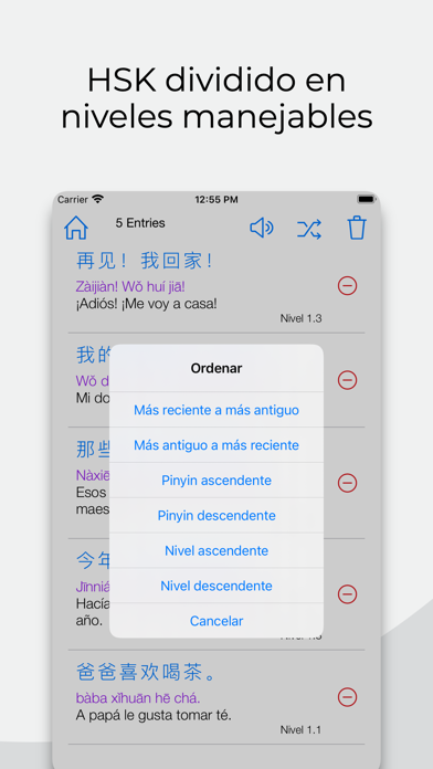 Aprender Chino: Frases Screenshot