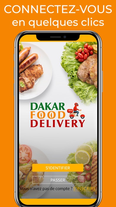 Dakar Food Delivery Screenshot