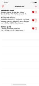 RummiScore screenshot #1 for iPhone
