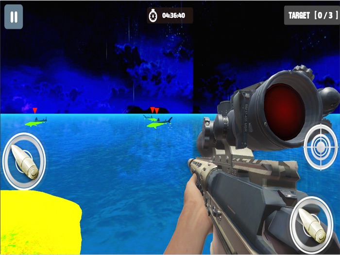 Angry Shark Hunting Game