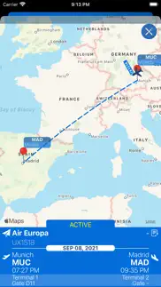 madrid airport info + radar iphone screenshot 3