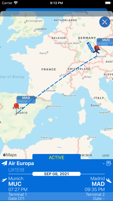 Screenshot #3 pour Madrid Airport Info + Radar