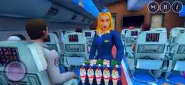 Game screenshot Flying Attendant Simulator 3D apk
