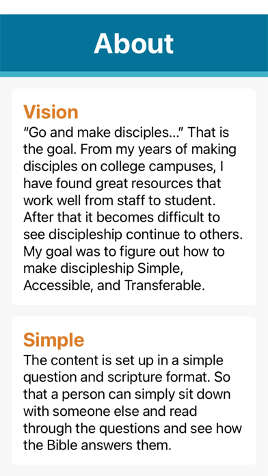 Transferable Discipleship 2.0 Screenshot