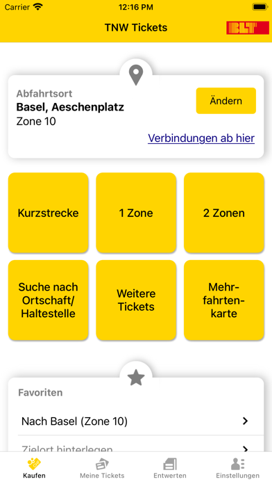 TNW Tickets Screenshot