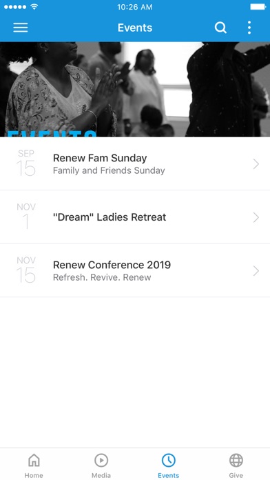 Renew Church Chicago Screenshot