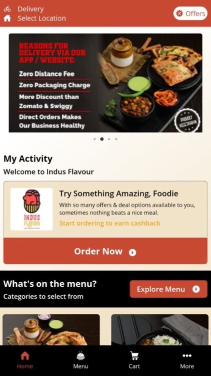 Indus Flavour Order Online