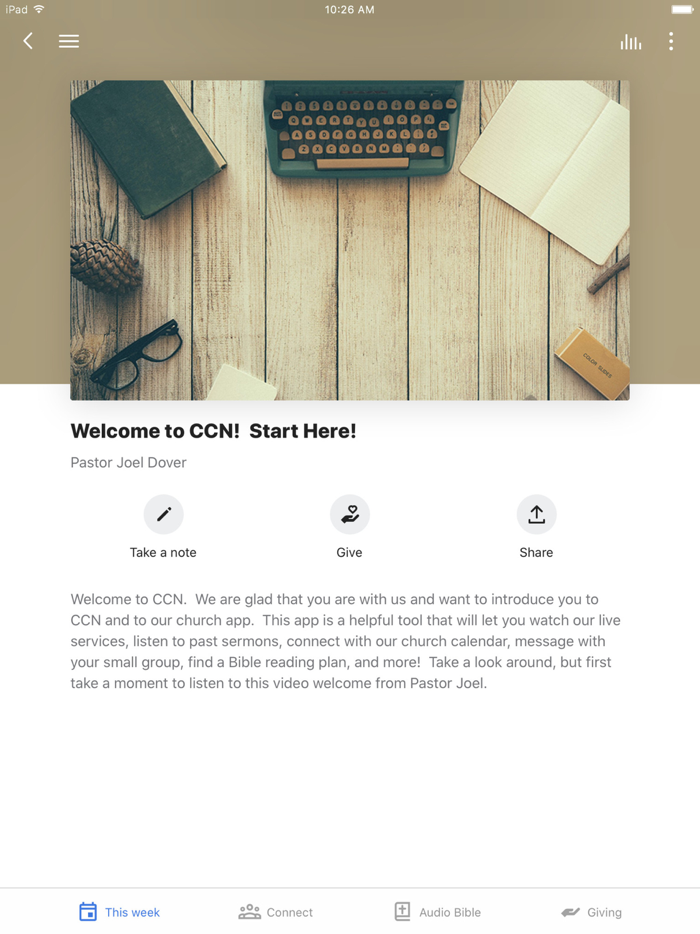 Calvary Chapel Newnan App