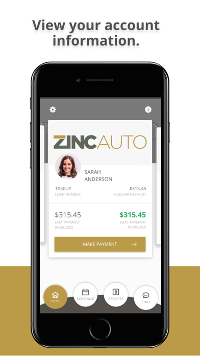 Zinc Auto Screenshot