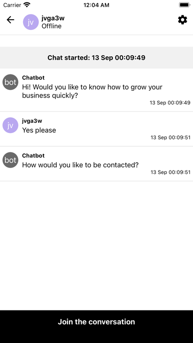 Serviceform Screenshot